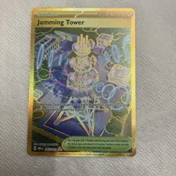 Pokemon TCG Trainer Jamming Tower Card 243/182 Destined Rivals - Image 2