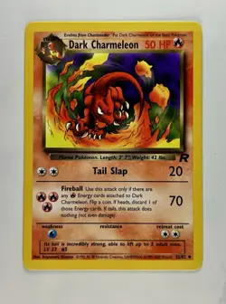 Dark Charmeleon 2000 Pokemon Team Rocket Unlimited Uncommon #32/82 * Near Mint - Image 1