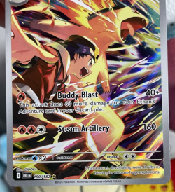 Pokemon TCG: Ethan's Typhlosion Destined Rivals Illustration Rare 190/182 - NM - Image 3