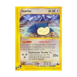Pokemon Pokemon Skyridge Snorlax (C) #100 VG - Image 1