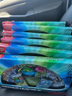 Pokemon TCG SV: Venusaur And Blastoise Ex Premium Collection Box IN HAND - Image 2