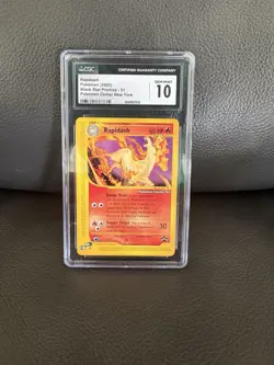 Pokemon Rapidash Pokemon Center NY Black Star Promos 51 CGC 10 English - Image 1
