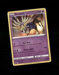Xerneas 078/185 Holo Rare Vivid Voltage Pokemon Near Mint D-7 - Image 1