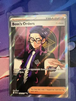 Pokemon TCG Boss’s Orders 256/217 Full Art Trainer – Ascended Heroes NM/M - Image 1