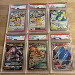Pokemon PSA Slab Lot Of 6 - Image 1