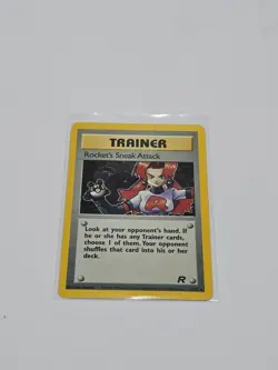 Pokemon Team Rocket - Rocket's Sneak Attack 72/82 - Rare Trainer - Image 1