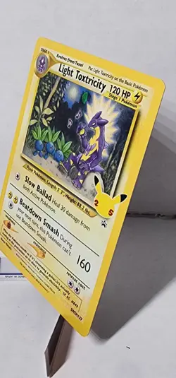 Light Toxtricity SWSH137 Black Star Promo - Celebrations Pokemon - Image 2