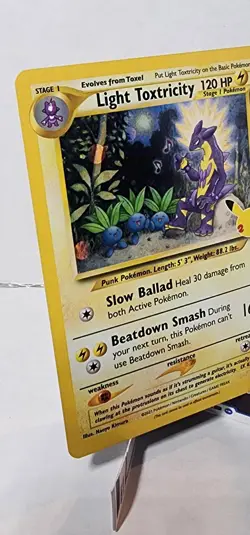 Light Toxtricity SWSH137 Black Star Promo - Celebrations Pokemon - Image 3