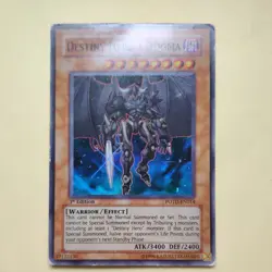 Yugioh! Destiny Hero - Dogma POTD-EN014 Super Rare 1st Ed HP - Image 1