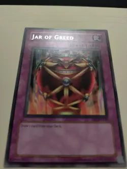 3x Jar of Greed DB1-EN242/SD3/YSD Rare/C LP - Image 2