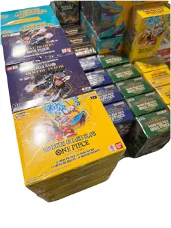 Bandai One Piece Card Game Adventure on Kami's Island Booster Box EN OP15-EB04 - Image 1