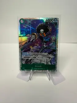 Brook OP15-032 Super Rare Adventure on Kami's Island One Piece Foil Near Mint - Image 1