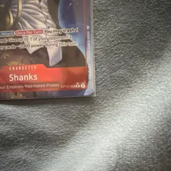 Bandai Shanks OP12-008 Legacy of the Master Alternate Art Foil Blocker Rare 6000 - Image 4