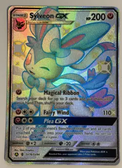 Pokemon Hidden Fates Full Art Shiny Sylveon GX SV76/SV94 - Image 3