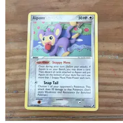 Pokemon TCG Aipom 34/115 Unseen Forces Uncommon Regular English 2005 50 HP - Image 1