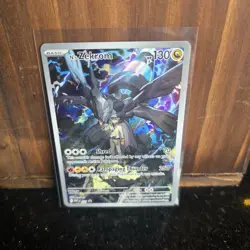 Pokemon N's Zekrom Creature Promo Full Art Mega Evolution Ascended Heroes 037 - Image 1