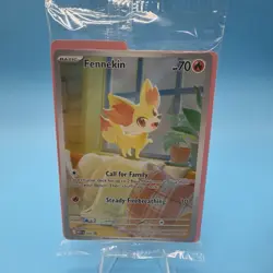 Pokemon Fennekin 080 PROMO SEALED Chaos Rising Illustration Rare NM - Image 1