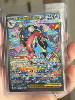 Mega Greninja EX 116/086 Special illustration Rare (SIR) - Chaos Rising NM-Mint - Image 1
