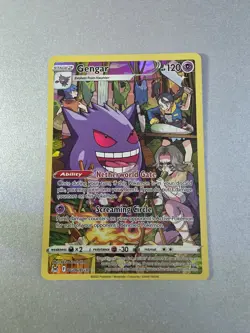 Pokemon Gengar TG06/TG30 Lost Origin Trainer Gallery Holo Ultra Rare 120HP - Image 1