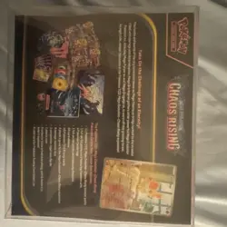 Pokemon Chaos Rising Pokemon Center ETB Elite Trainer Box SEALED WITH CASE. - Image 5