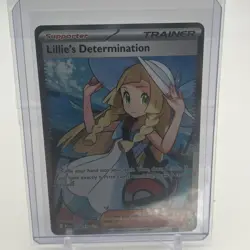 Lillie's Determination - 169/132 - Pokemon Mega Evolution Ultra Rare NM - Image 1