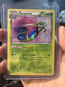 Pokemon TCG Serperior Secret Shiny 125/124 Dragons Exalted - Image 1