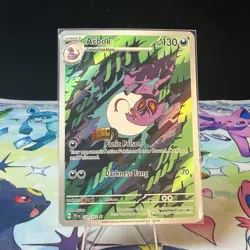 🐍 Arbok 17/162 Temporal Forces Illustration Rare Holo NM Pokemon 2024 🐍 - Image 1