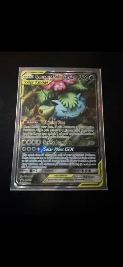 Pokemon TCG SM Black Star Promos Shining Lugia SM82 & Venusaur Snivy GX SM229 - Image 2