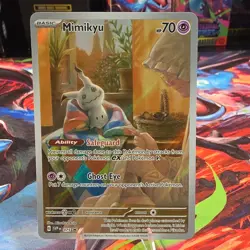The Pokemon Company Pokemon TCG Mimikyu 075 SV Promo Holo Scarlet & Violet EN - Image 1