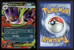Mega Gengar ex 056/094 Double Rare Phantasmal Flames Pokemon NM/M - Image 3