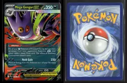 Mega Gengar ex 056/094 Double Rare Phantasmal Flames Pokemon NM/M - Image 3