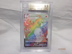 POKEMON CHAMPIONS PATH CHARIZARD VMAX 74 HYPER RARE BGS 9.5 GEM MINT - Image 1