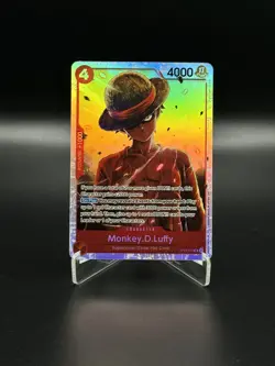 One Piece TCG OP12: Monkey.D.Luffy OP12-015 SR - Image 1