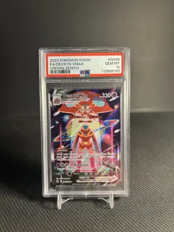 Pokemon TCG Deoxys VMAX GG45/GG70 Crown Zenith: Galarian Gallery PSA 10 - Image 1