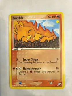 Pokemon 2004 Kids' WB Creator Card Torchic promo - Image 1