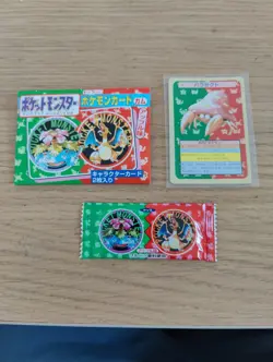 POKEMON Topsun Booster PACK 1995 Japanese Card Gum mint - Image 1