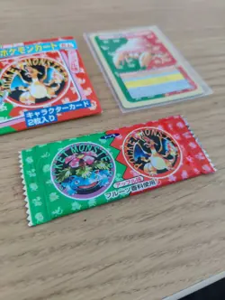 POKEMON Topsun Booster PACK 1995 Japanese Card Gum mint - Image 2