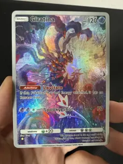 Giratina Pokemon Pocket Card TCG DISPLAY ART CARD - Image 1