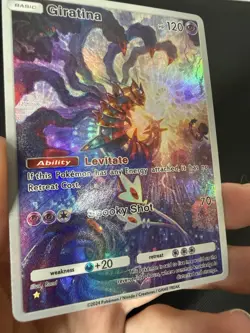 Giratina Pokemon Pocket Card TCG DISPLAY ART CARD - Image 2