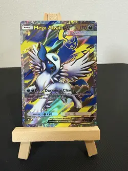 Mega Absol Ex Pokemon Pocket Card TCG Display - Image 1