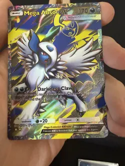 Mega Absol Ex Pokemon Pocket Card TCG Display - Image 2