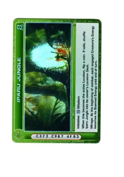 Chaotic Location card ULTRA RARE Iparu Jungle low - Image 1