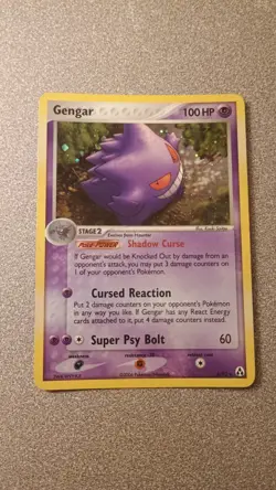 Pokemon Gengar TCG Legend Maker Holo Rare Card 5/92 - Image 1