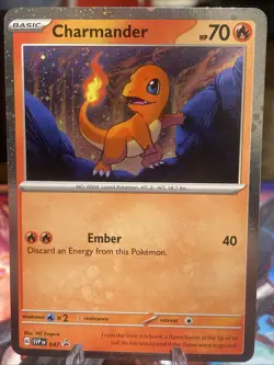 Charmander - 047 (Cosmos Holo) 047 Sv: Scarlet & Violet Promo Cards Holo - Image 1