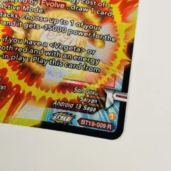 Dragon Ball Super TCG BT19-009 SS Son Goku Evolved Offensive FOIL Holo Card Dbz - Image 2
