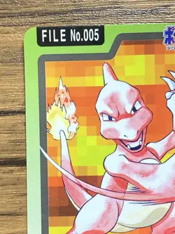 Pokemon Carddass Card Charmeleon File No.5 Bandai Pocket Monsters 1997 Japan - Image 3