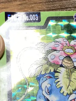 Pokemon Carddass Card Venusaur File No.3 Bandai Pocket Monsters 1997 Japan - Image 4