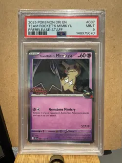 Team Rocket's Mimikyu (Prerelease) 087/182 Miscellaneous Cards & Products Holo - Image 1