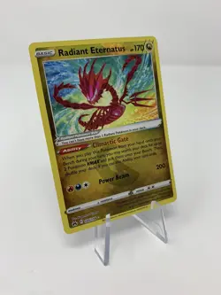 Pokemon TCG Radiant Eternatus Crown Zenith 105/159 Holo Radiant Rare - Image 2