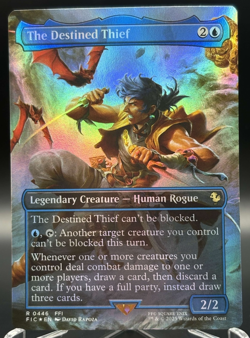 The Destined Thief 446 Borderless Foil - MTG: Final Fantasy Commander - NM✨ - Image 1